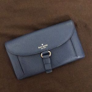 Kate Spade Wallet in Indigo Blue